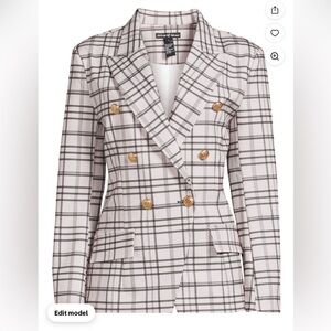 Attitude Unknown Women’s Blazer, Size XL NEW (White)